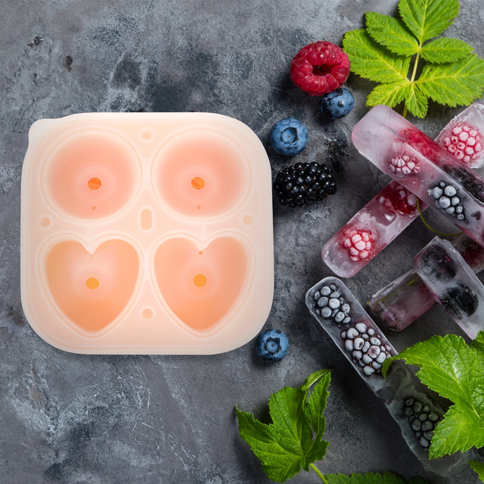 Silicone Ice Cube Tray Large Mold Portable Ball Maker Reusable Easy Clean Kitchen Tool Freezer Storage Solution Ice Mold
Silicone Ice Cube Tray Large Mold Portable Ball Maker Reusable Easy Clean Kitchen Tool Freezer Storage Solution Ice Mold