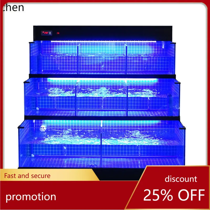 HT supermarket fish tank, shellfish tank, special fish tank for selling fish and aquatic products
HT supermarket fish tank, shellfish tank, special fish tank for selling fish and aquatic products