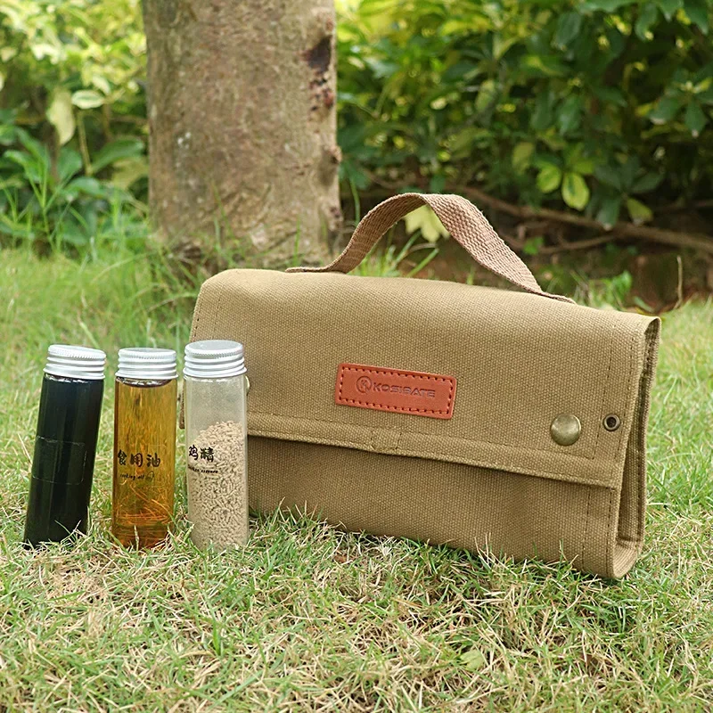 Outdoor Portable Seasoning Bottle Set, Camping Barbecue Seasoning Can Combination, Sub-bottling, Car Seasoning Bag, Storage Bag
Outdoor Portable Seasoning Bottle Set, Camping Barbecue Seasoning Can Combination, Sub-bottling, Car Seasoning Bag, Storage Bag