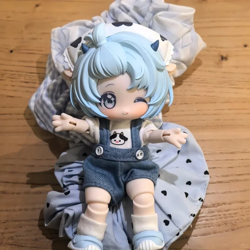 Come4free Blind Box Bjd Doll Genuine 12 Point Moving Joint Dessert Series Trendy Play Customized Collectible Gift For Girls
Come4free Blind Box Bjd Doll Genuine 12 Point Moving Joint Dessert Series Trendy Play Customized Collectible Gift For Girls