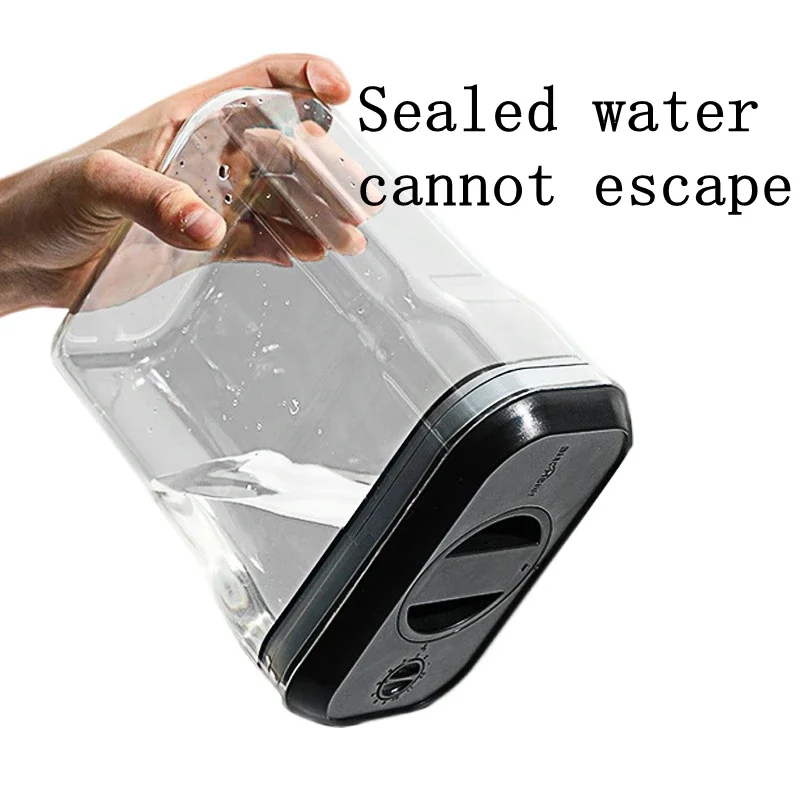 Cereals and grain sealed cans Food storage plastic storage cans Large snack storage box Transparent storage cans
Cereals and grain sealed cans Food storage plastic storage cans Large snack storage box Transparent storage cans