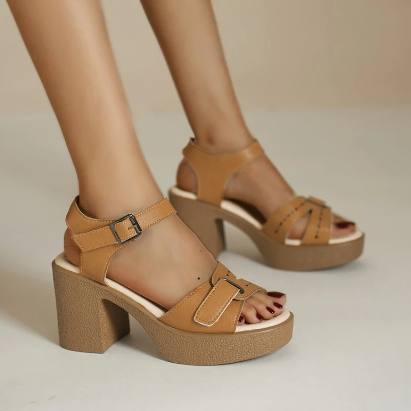 Women'S High-heeled Sandals Women'S High-heeled Slippers Adjustable Strap Solid Color One Line Fashion Sandals Platform Slippers
Women'S High-heeled Sandals Women'S High-heeled Slippers Adjustable Strap Solid Color One Line Fashion Sandals Platform Slippers