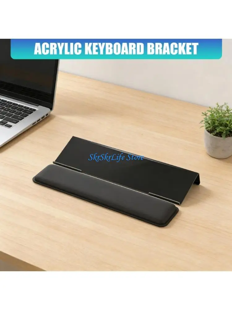 E65E Z Shaped Acrylic Keyboard Stand Ergonomic Height Increase with Wrist Pad For Professionals And Gamers
E65E Z Shaped Acrylic Keyboard Stand Ergonomic Height Increase with Wrist Pad For Professionals And Gamers