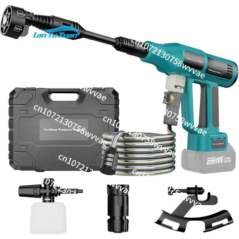 250Bar Brushless Electric High Pressure Washer Gun 4 Gear Power Home Car Washing Water Spray Gun for M akita 18V Battery
250Bar Brushless Electric High Pressure Washer Gun 4 Gear Power Home Car Washing Water Spray Gun for M akita 18V Battery