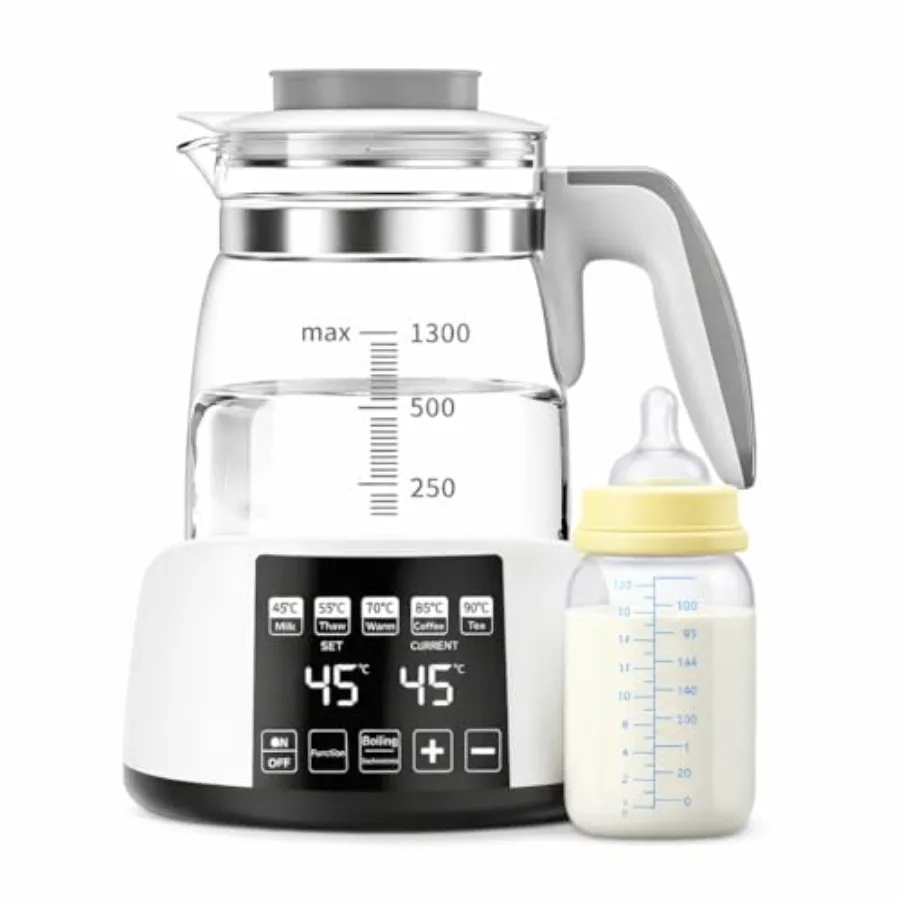 Baby Bottle Warmer, Electric Kettle Water Warmer, Temperature Control Kettle, Formula Water Warmer Temperature Control, Multi-T
Baby Bottle Warmer, Electric Kettle Water Warmer, Temperature Control Kettle, Formula Water Warmer Temperature Control, Multi-T