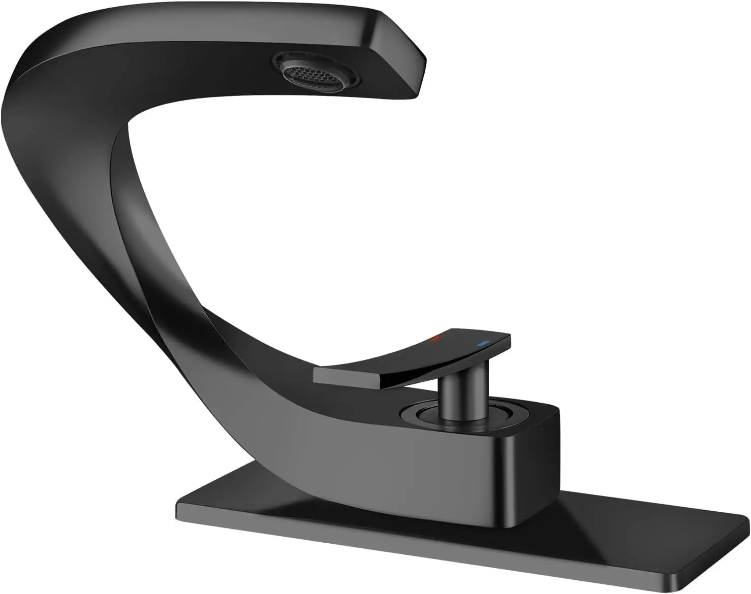Single Handle Vanity Faucet for Bathroom Sink, Matte Black Solid Brass Lavatory Basin Faucets with 1 or 3 Holes Installation
Single Handle Vanity Faucet for Bathroom Sink, Matte Black Solid Brass Lavatory Basin Faucets with 1 or 3 Holes Installation