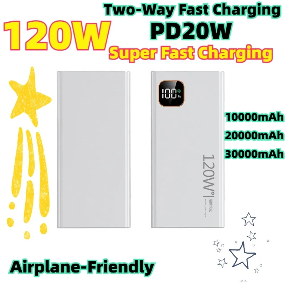 120W PowerBank 10000mAh 20000mAh High Capacity Super Fast Charging Portable Battery CCC Charger for iPhone Samsung Huawei 2026
120W PowerBank 10000mAh 20000mAh High Capacity Super Fast Charging Portable Battery CCC Charger for iPhone Samsung Huawei 2026