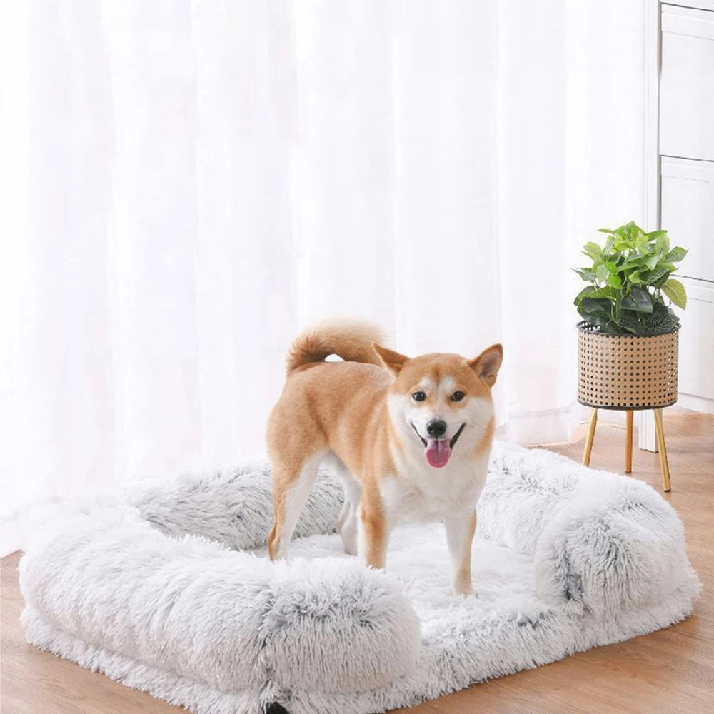 Warm Dog Bed Square Dog Beds Long Plush Dog Mat Beds for Small Medium Large Dogs Supplies Pet Dog Calming Bed Washable Kennel
Warm Dog Bed Square Dog Beds Long Plush Dog Mat Beds for Small Medium Large Dogs Supplies Pet Dog Calming Bed Washable Kennel