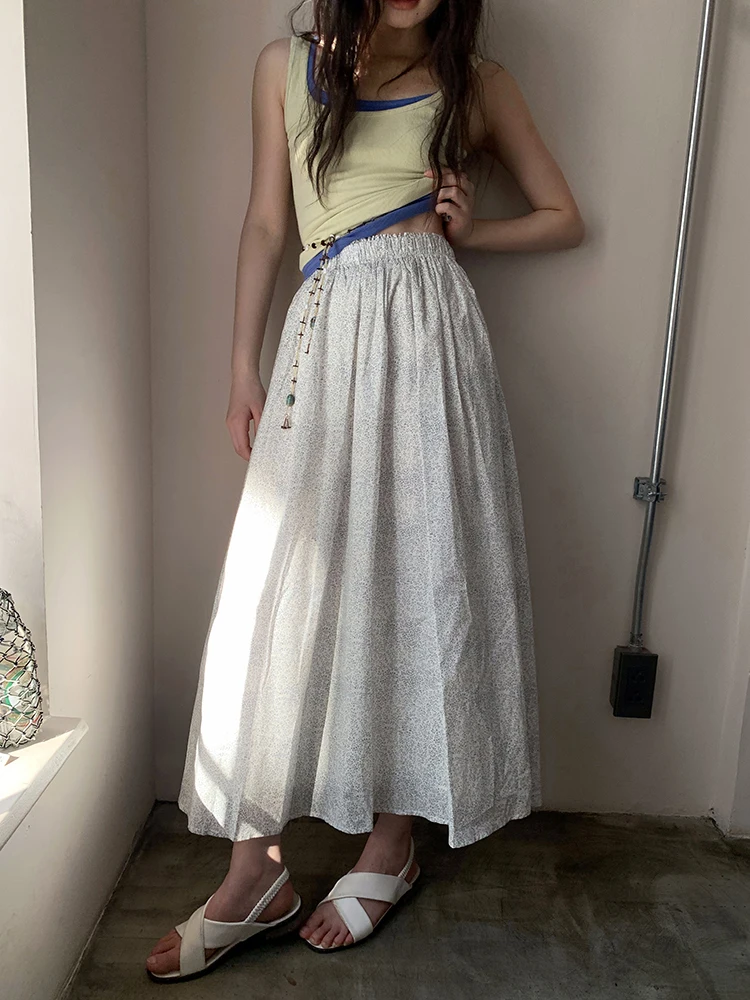 Ele High Waist A-Line Skirt Women's Summer New Design Sensation Slimming Skirt Dra Long Skirt Mysterious Aosphere
Ele High Waist A-Line Skirt Women's Summer New Design Sensation Slimming Skirt Dra Long Skirt Mysterious Aosphere