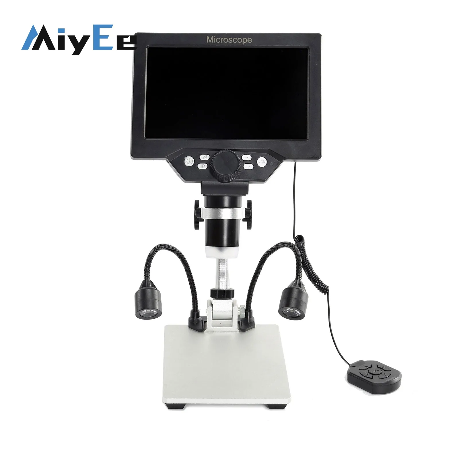 B1200 12MP 1-1200X цифровой стандартной четкости с питанием от батареи и проводным контроллером 7-дюймовый ЖК-дисплей
B1200 12MP 1-1200X цифровой стандартной четкости с питанием от батареи и проводным контроллером 7-дюймовый ЖК-дисплей