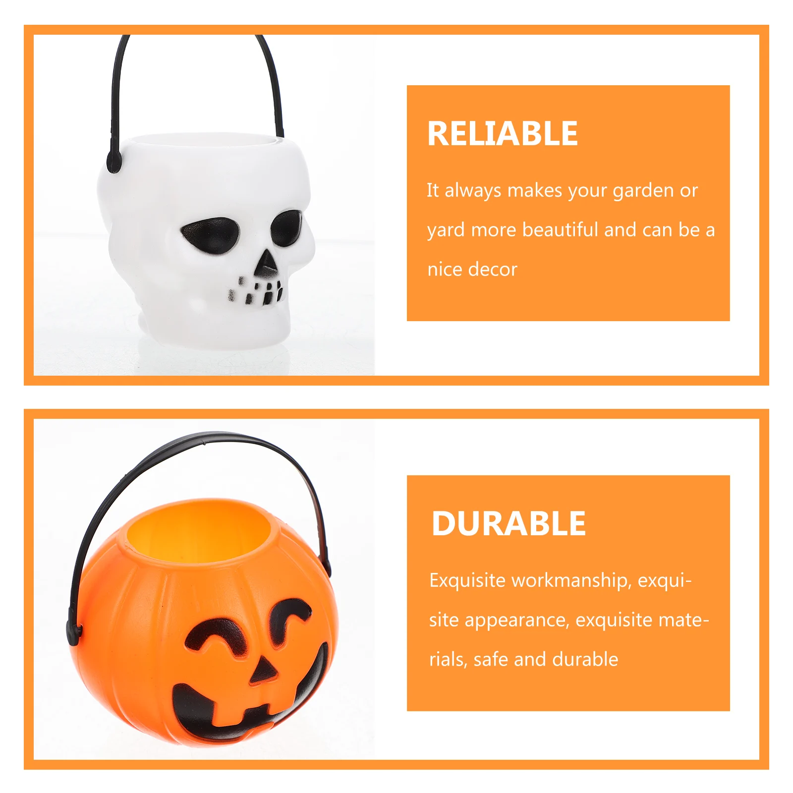 12pcs Skull Pumpkin Candy Bucket Halloween Kids Gift Jar Trick Or Treat Container Party Supplies Storage Creative Jars
12pcs Skull Pumpkin Candy Bucket Halloween Kids Gift Jar Trick Or Treat Container Party Supplies Storage Creative Jars