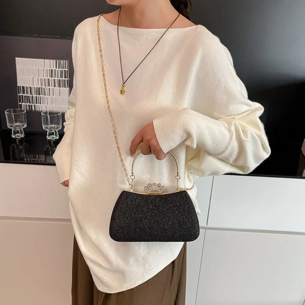 Повседневная вечерняя сумка-клатч со стразами, блестящая сумочка для телефона, сумка-коробка, на одно плечо, для хранения косметики, женская сумка-клатч для свадьбы
Повседневная вечерняя сумка-клатч со стразами, блестящая сумочка для телефона, сумка-коробка, на одно плечо, для хранения косметики, женская сумка-клатч для свадьбы