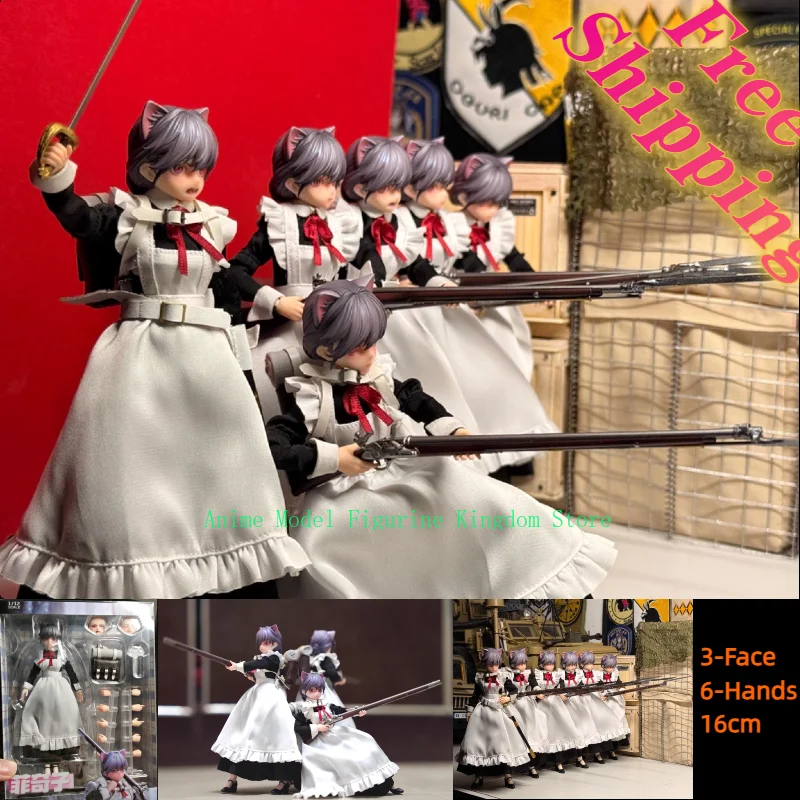 In Stock Genuine Brand New HASUKI PA010 1/12 Scale Feiqizi, Musketeer, Movable Figure 16cm Model Desktop Doll Collectibles Toys
In Stock Genuine Brand New HASUKI PA010 1/12 Scale Feiqizi, Musketeer, Movable Figure 16cm Model Desktop Doll Collectibles Toys
