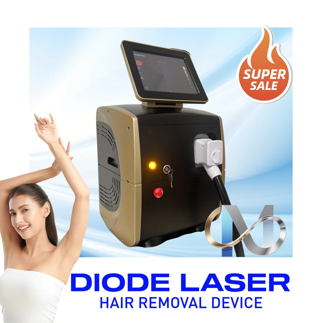Ice Titanium Diode lased Hair Removal Machine 755 808 940 1064 4Wavelength High Power Ice Cooling Permanent Painless 2025
Ice Titanium Diode lased Hair Removal Machine 755 808 940 1064 4Wavelength High Power Ice Cooling Permanent Painless 2025