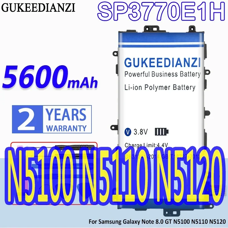 Аккумулятор GUKEEDIANZI большой емкости SP3770E1H 5600 мАч для Samsung Galaxy Note 8.0 GT N5100 N5110 N5120 Аккумуляторы для планшетов
Аккумулятор GUKEEDIANZI большой емкости SP3770E1H 5600 мАч для Samsung Galaxy Note 8.0 GT N5100 N5110 N5120 Аккумуляторы для планшетов