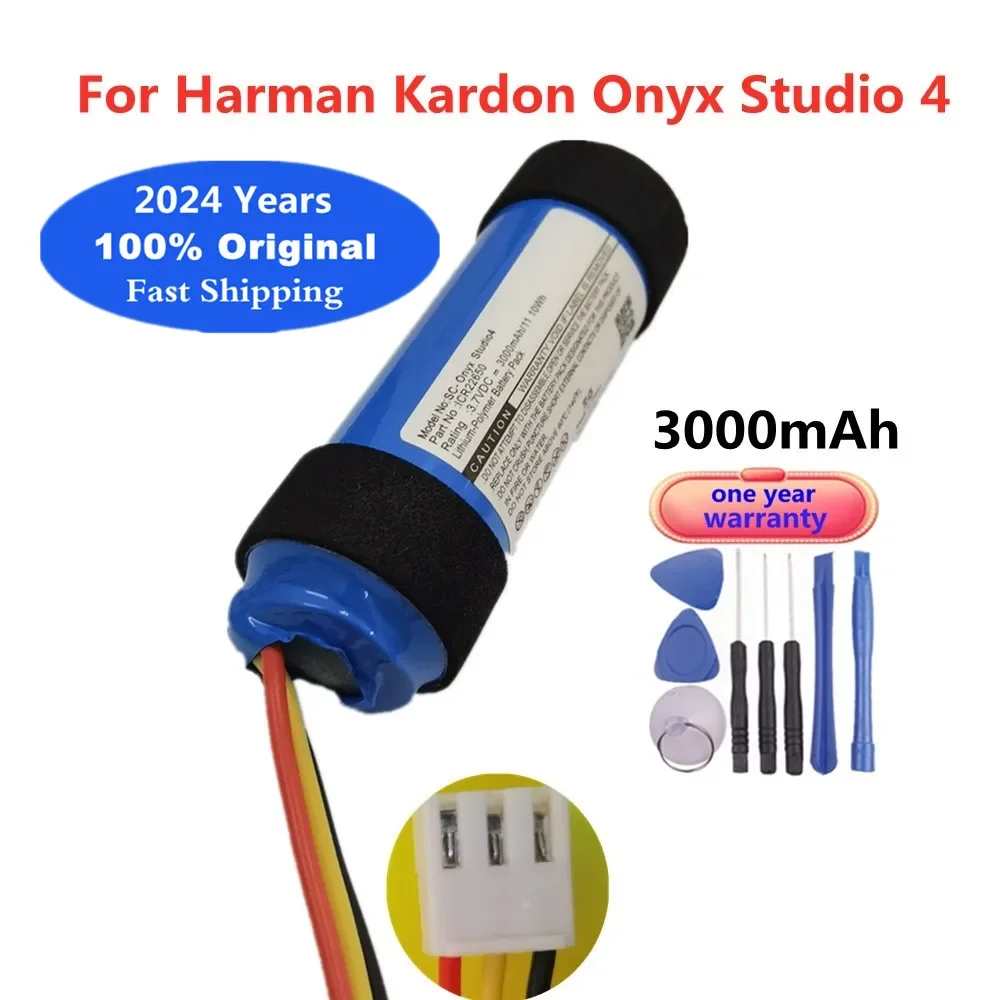 2024 Years 100% Original Battery For Harman Kardon Onyx Studio 4 Studio4 Wireless Bluetooth Speaker Batteries 3000mAh ICR22650
2024 Years 100% Original Battery For Harman Kardon Onyx Studio 4 Studio4 Wireless Bluetooth Speaker Batteries 3000mAh ICR22650