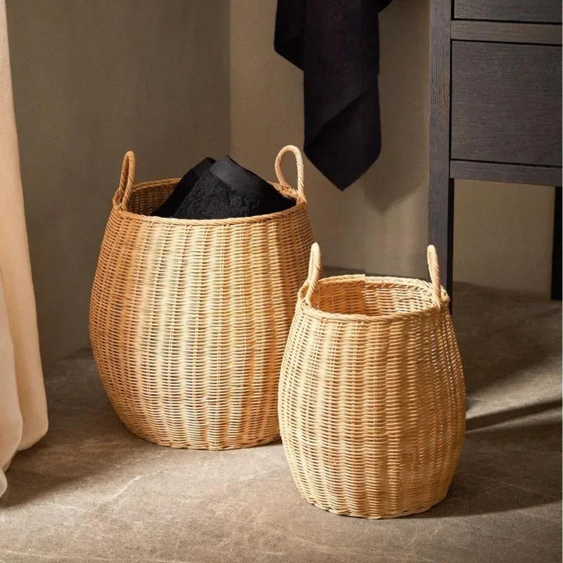 Минималистичная тканая корзина для белья, многофункциональная корзина для хранения грязной одежды, эстетичная корзина для хранения, настольный органайзер для спальни
Минималистичная тканая корзина для белья, многофункциональная корзина для хранения грязной одежды, эстетичная корзина для хранения, настольный органайзер для спальни
