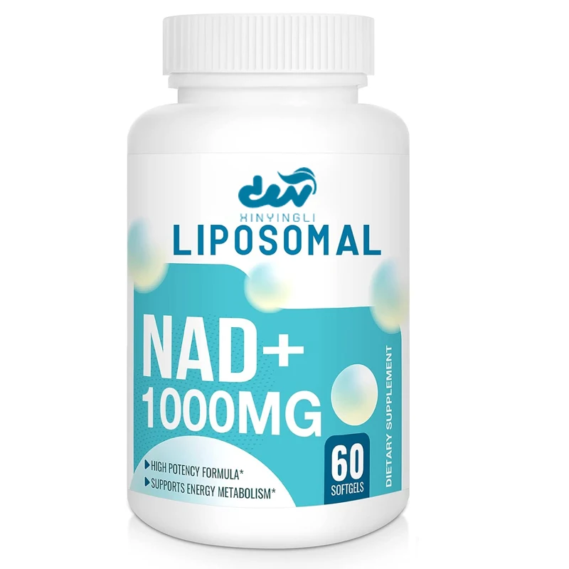 Liposomal NAD+supplement 1000mg maximum absorption | Pure NAD supplement | Anti aging, brain function | 60 capsules
Liposomal NAD+supplement 1000mg maximum absorption | Pure NAD supplement | Anti aging, brain function | 60 capsules