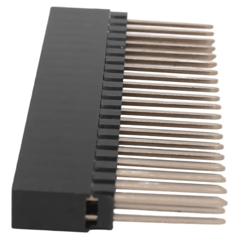 2 X 20(40 Pin) Stacking Header For Raspberry Pi A+/B+/Pi 2/Pi 3 Extra Tall Header (Pack Of 4) Highly Recommended
2 X 20(40 Pin) Stacking Header For Raspberry Pi A+/B+/Pi 2/Pi 3 Extra Tall Header (Pack Of 4) Highly Recommended
