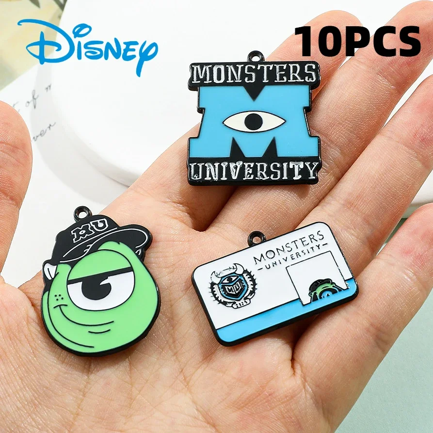 10PCS Disney Cartoon Monsters University Charm for Jewelry Making Enamel Necklace Pendant Earring Accessories Diy Supplies Alloy
10PCS Disney Cartoon Monsters University Charm for Jewelry Making Enamel Necklace Pendant Earring Accessories Diy Supplies Alloy