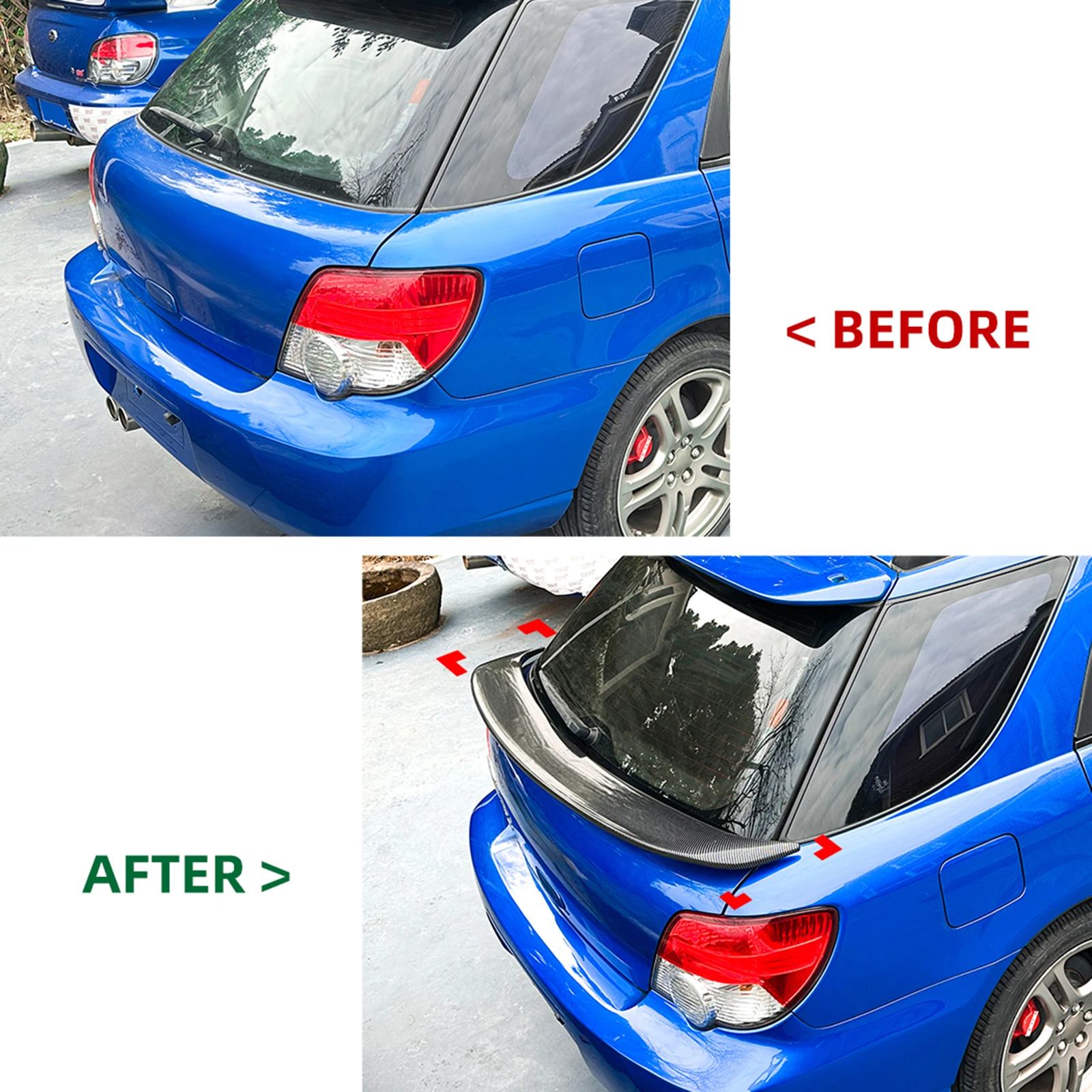 Rear Middle Wing Tail Center Lip Trunk Lid Mid Splitter Spoiler Trim For Subaru Impreza WRX Touring Wagon 2001-2007
Rear Middle Wing Tail Center Lip Trunk Lid Mid Splitter Spoiler Trim For Subaru Impreza WRX Touring Wagon 2001-2007