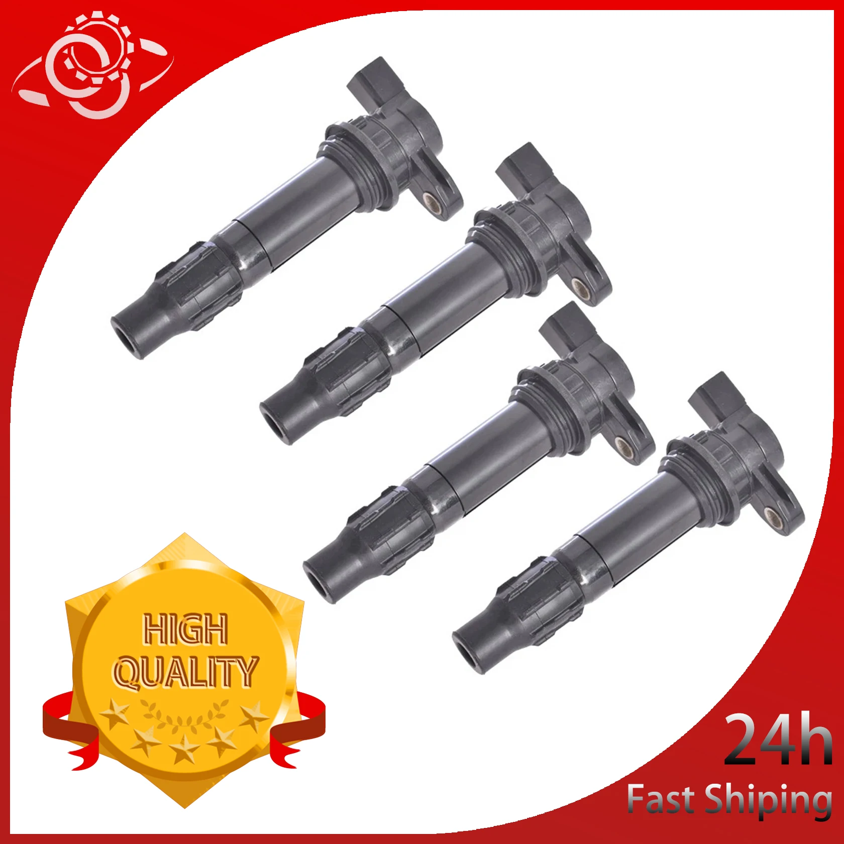 4X Ignition Coil 6B6-82310-00-00 Compatible With Yamaha WaveRunner VX110 FX140 AR210 SX210 1.1L PWC Boat Engine Replace Parts
4X Ignition Coil 6B6-82310-00-00 Compatible With Yamaha WaveRunner VX110 FX140 AR210 SX210 1.1L PWC Boat Engine Replace Parts