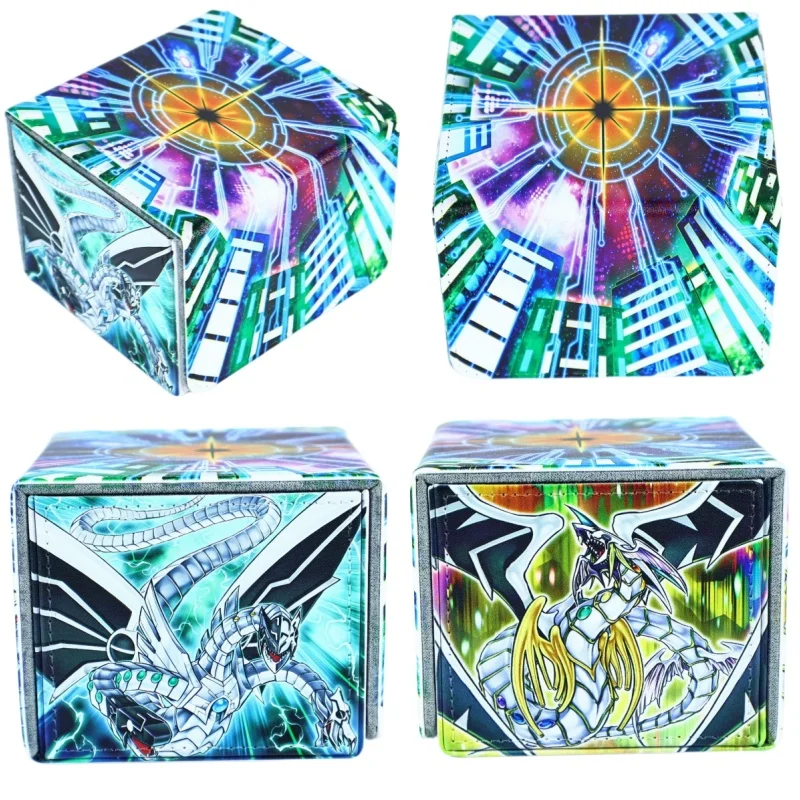 Yu-Gi-Oh! Malefic World Theme Diy Magnetic Leather Board Game Card Box Sin World Ptcg Opcg Tcg Game Collection Card Storage Box
Yu-Gi-Oh! Malefic World Theme Diy Magnetic Leather Board Game Card Box Sin World Ptcg Opcg Tcg Game Collection Card Storage Box
