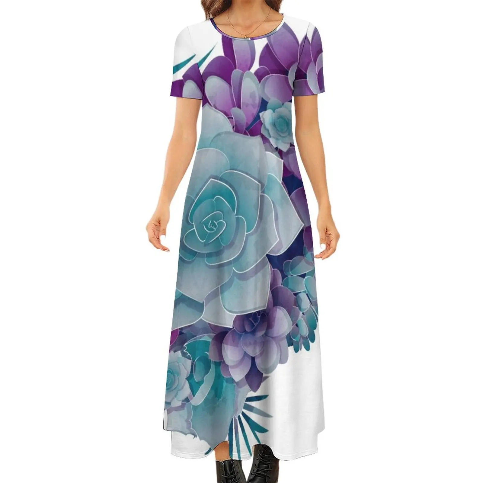 Succulent Love II Round Neck Short Sleeve Dress summer dress woman 2024 ceremony dresses
Succulent Love II Round Neck Short Sleeve Dress summer dress woman 2024 ceremony dresses