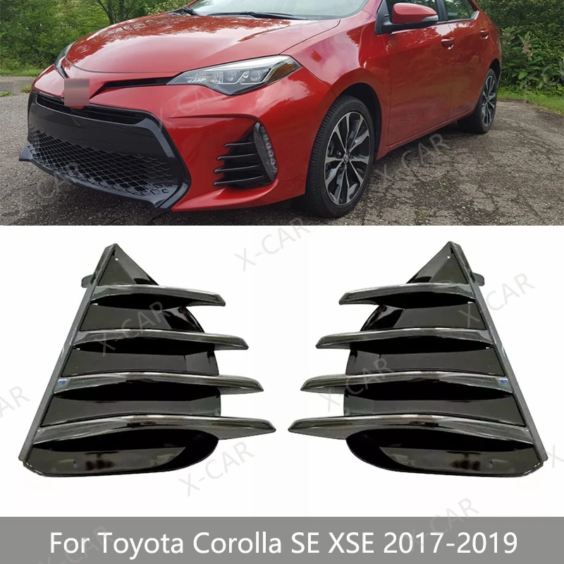 Front Bumper Fog Light Lamp Grille Cover Frame Trim Lid Bezel Hood For Toyota Corolla SE XSE 2017 2018 2019
Front Bumper Fog Light Lamp Grille Cover Frame Trim Lid Bezel Hood For Toyota Corolla SE XSE 2017 2018 2019