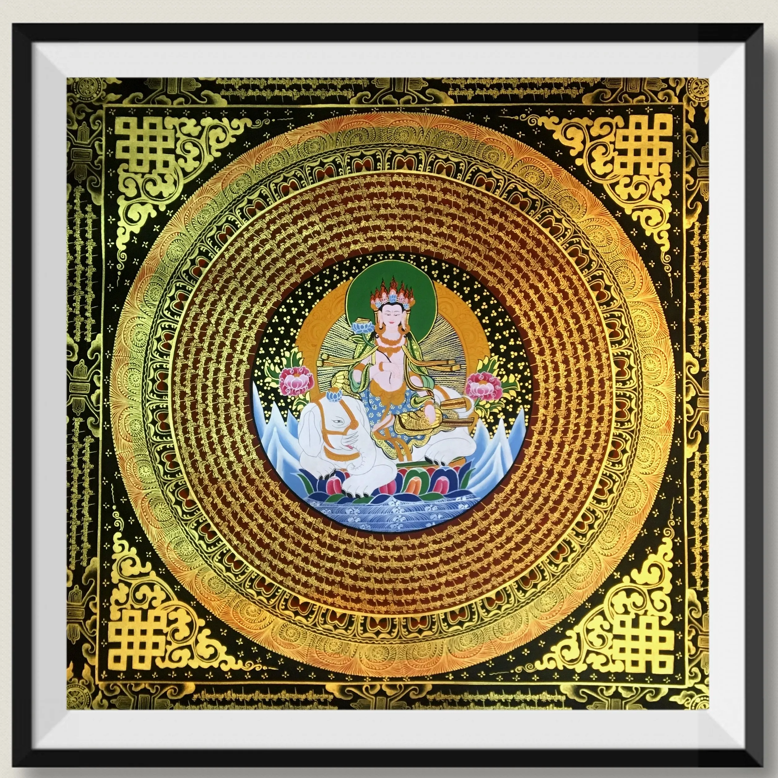 Samantabhadra Bodhisattva ручная роспись thangka декоративная живопись Samantabhadra Мандала ручная роспись Мандала
Samantabhadra Bodhisattva ручная роспись thangka декоративная живопись Samantabhadra Мандала ручная роспись Мандала