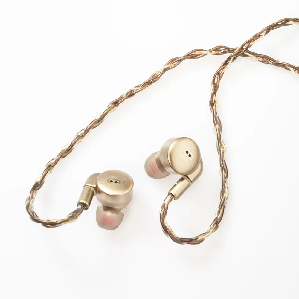 Gold Planar GL-AMT16 Hifi In-Ear Monitor Earphones 15.5mm Full-range Air Motion Transformer for Audiophile
Gold Planar GL-AMT16 Hifi In-Ear Monitor Earphones 15.5mm Full-range Air Motion Transformer for Audiophile