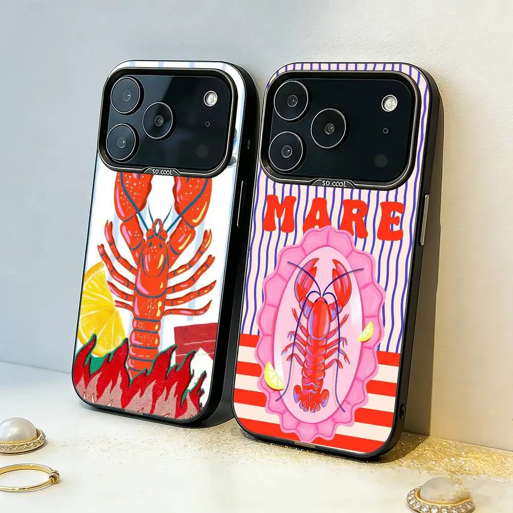 1PC Illustration of a Lobster Phone Case For iPhone17,16,15,14,13,12,11,Pro,MAX Gray Matte Silicone Black Cover
1PC Illustration of a Lobster Phone Case For iPhone17,16,15,14,13,12,11,Pro,MAX Gray Matte Silicone Black Cover