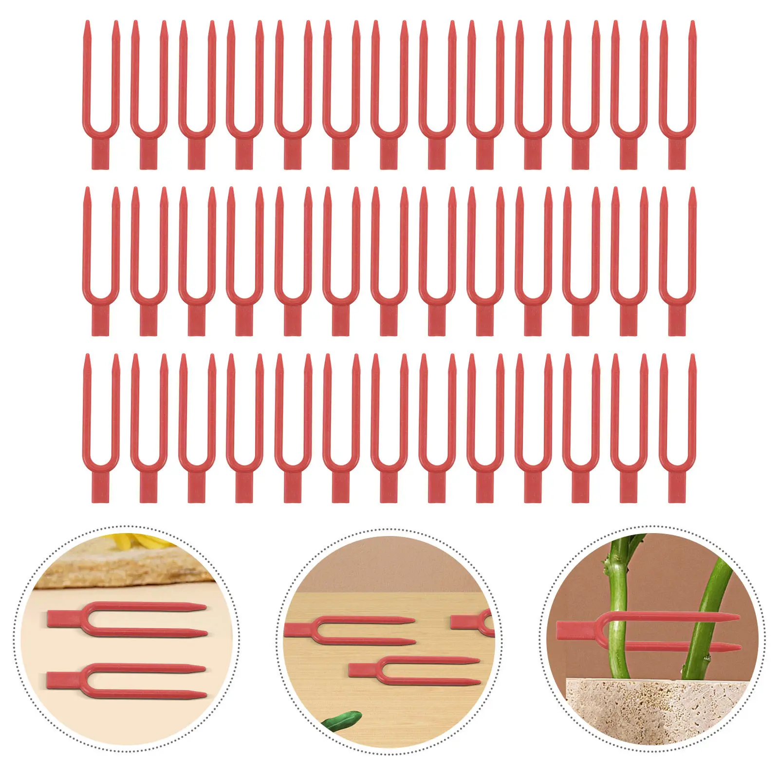 100Pcs Gardening Plant Fixing Clips Plastic Vine Binding Clips for Vines Vegetables Strawberry Tomato Support Clamps Outdoor
100Pcs Gardening Plant Fixing Clips Plastic Vine Binding Clips for Vines Vegetables Strawberry Tomato Support Clamps Outdoor