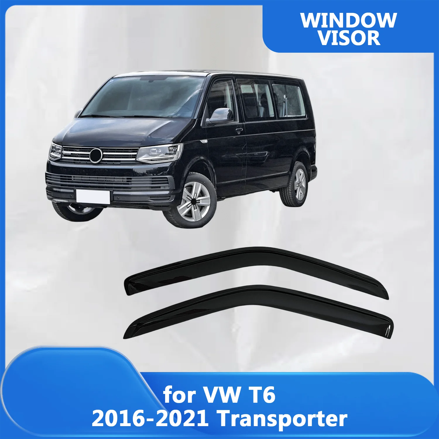 Window Visor for VW T6 2016 2017 2018 2019 2020 2021 Transporter Wind Deflectors Rain Guards Door Visor Vent
Window Visor for VW T6 2016 2017 2018 2019 2020 2021 Transporter Wind Deflectors Rain Guards Door Visor Vent