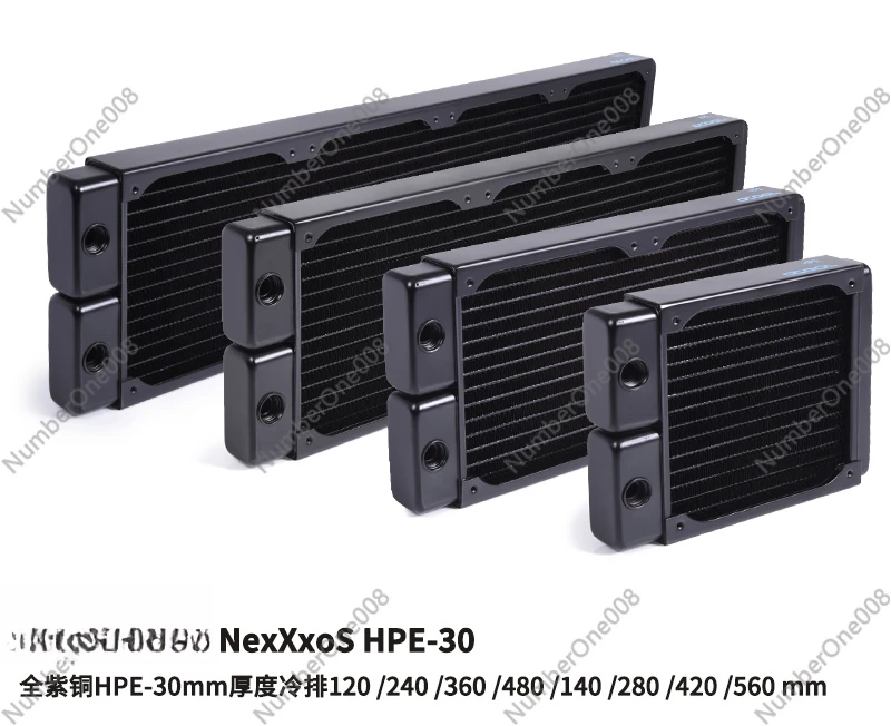 NexXxoS All-copper Water-cooled High-performance Radiator HPE-30 Thickness 120/140
NexXxoS All-copper Water-cooled High-performance Radiator HPE-30 Thickness 120/140