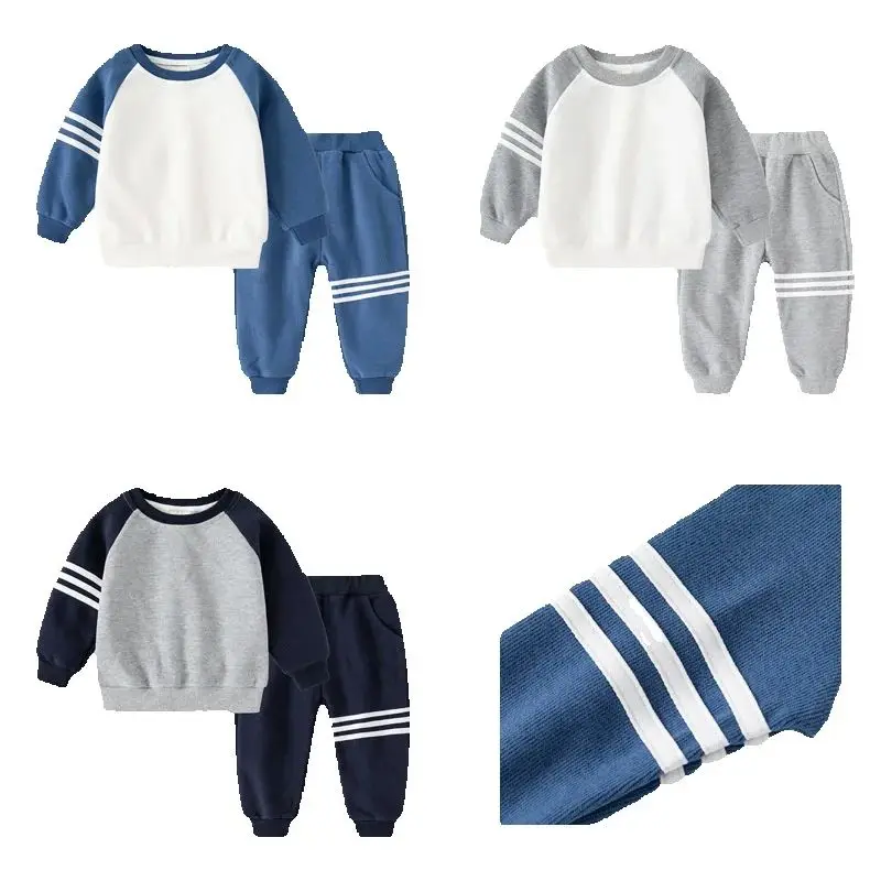 Boys Sets Spring Autumn Outfits Children Patchwork Sweatshirt and Pants 2pcs Suit Boys Trucksuit Kids Sports Set 2-6 Years
Boys Sets Spring Autumn Outfits Children Patchwork Sweatshirt and Pants 2pcs Suit Boys Trucksuit Kids Sports Set 2-6 Years