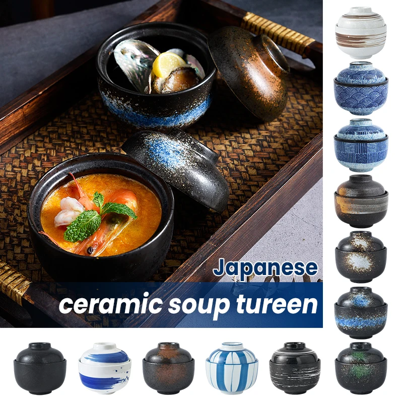 4 Inches Japanese Stylish Ceramic Bowl With Lid Stew Pot Household Soup Bowl Steamed Egg Bowl Steamed Egg Bowl
4 Inches Japanese Stylish Ceramic Bowl With Lid Stew Pot Household Soup Bowl Steamed Egg Bowl Steamed Egg Bowl