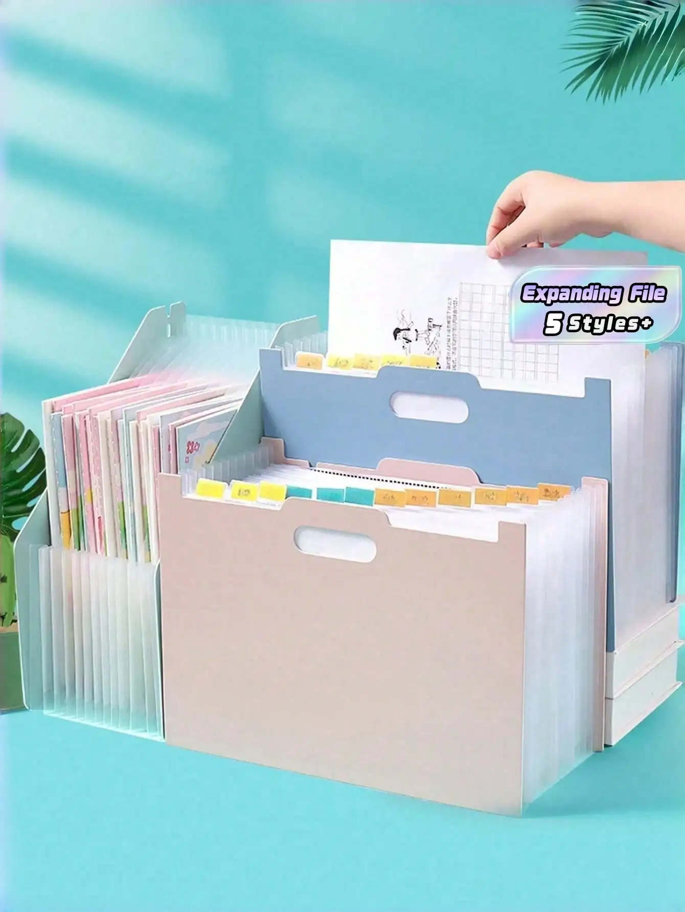 1PC A4 SizeWaterproof Wearresistant Portable Upright Handheld Multilayer Document Organizer File Folder With Elastic Closure For School Office Supplies Student Test Paper File Storage Accordion File Folder Expanding File Folder
1PC A4 SizeWaterproof Wearresistant Portable Upright Handheld Multilayer Document Organizer File Folder With Elastic Closure For School Office Supplies Student Test Paper File Storage Accordion File Folder Expanding File Folder