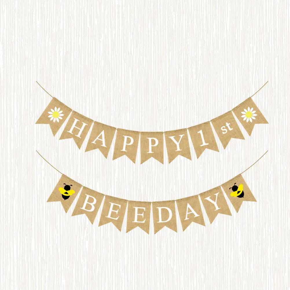 Linen Swallowtail Banner Party Decoration Printed Letter Flag Burlap Garland Bee Flower Theme Party Bunting Linen Bunting
Linen Swallowtail Banner Party Decoration Printed Letter Flag Burlap Garland Bee Flower Theme Party Bunting Linen Bunting