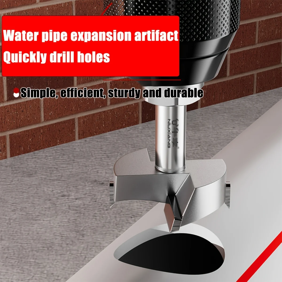 1 шт. сверло, быстрорежущее сверло, подходит для сверления по дереву, ремонта водопроводных труб и расширительного сверления
1 шт. сверло, быстрорежущее сверло, подходит для сверления по дереву, ремонта водопроводных труб и расширительного сверления