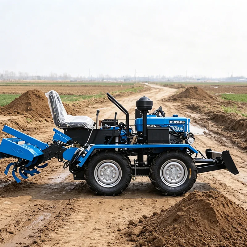 Customized Four Wheel Tractor with High Performance Wheel Rotary Tiller and Wheel Type Cultivator
Customized Four Wheel Tractor with High Performance Wheel Rotary Tiller and Wheel Type Cultivator