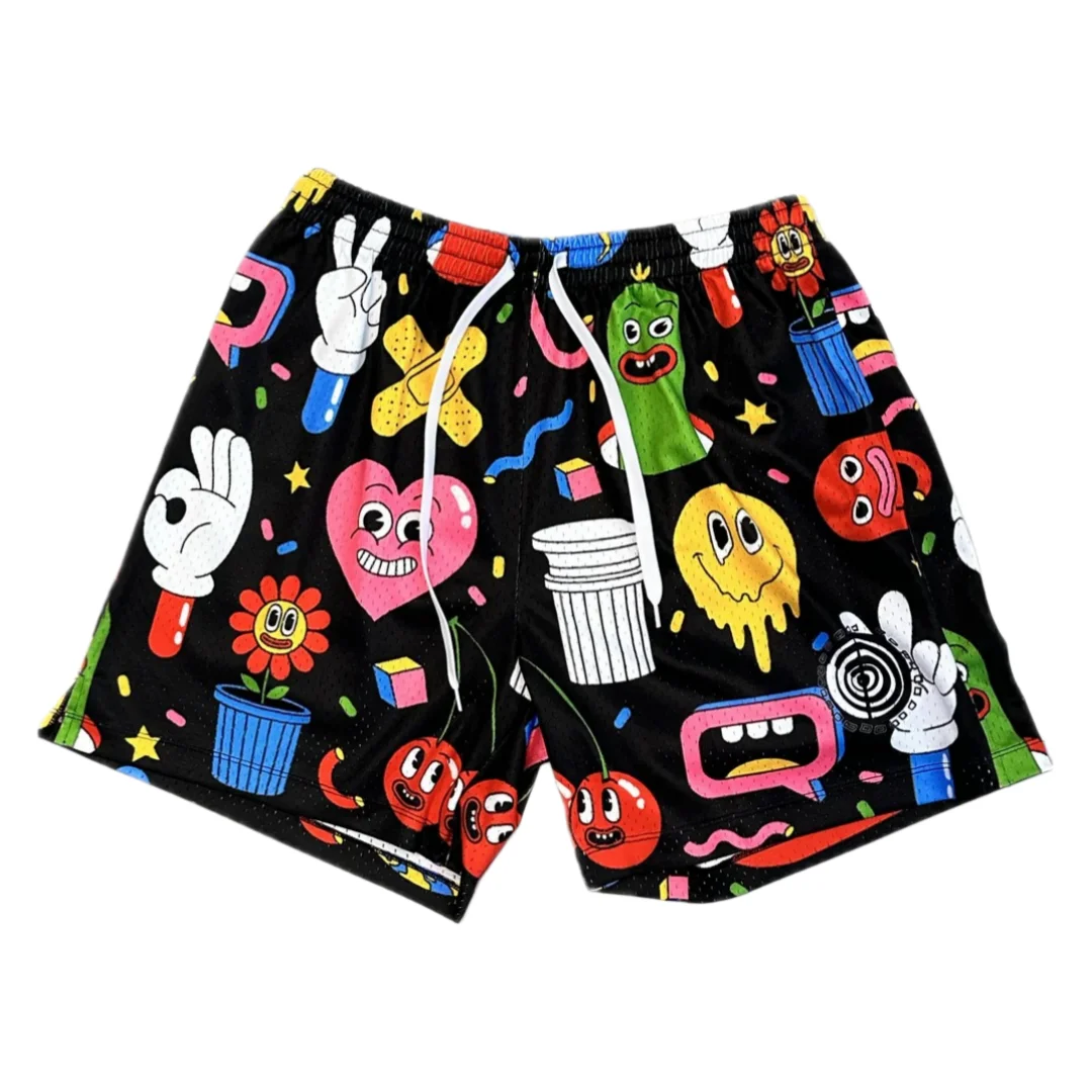 Мужские спортивные повседневные сетчатые шорты в уличном стиле, летние быстросохнущие, мягкие, легкие, свободного кроя, удобные, стильные баскетбольные шорты
Мужские спортивные повседневные сетчатые шорты в уличном стиле, летние быстросохнущие, мягкие, легкие, свободного кроя, удобные, стильные баскетбольные шорты