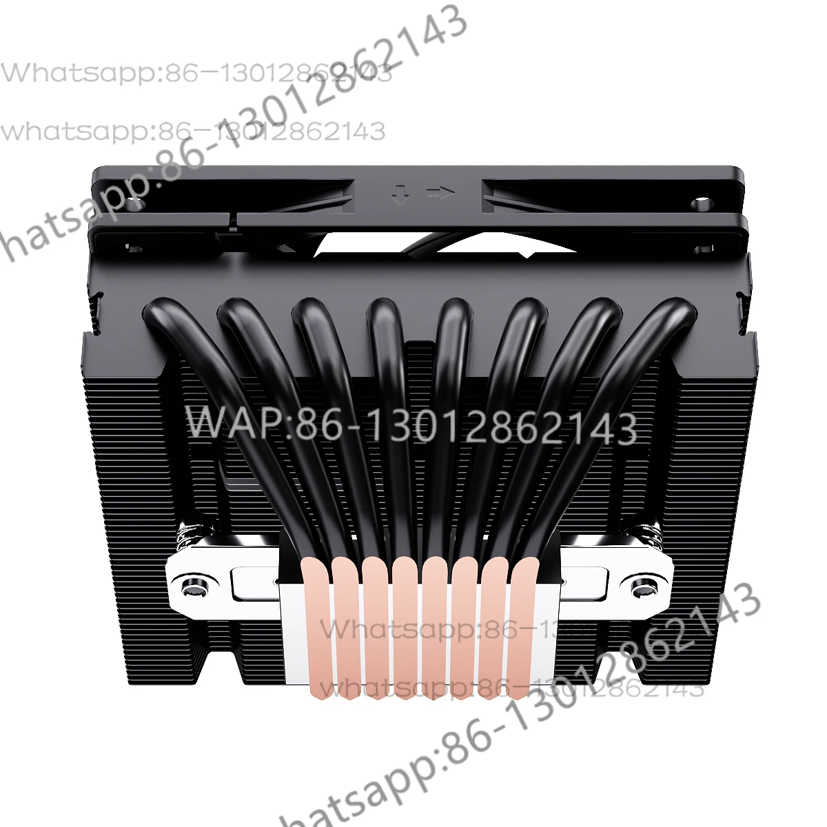 UT75 8 heat pipe CPU heat sink TDP 200W, equipped with UT12015 FDB fan
UT75 8 heat pipe CPU heat sink TDP 200W, equipped with UT12015 FDB fan