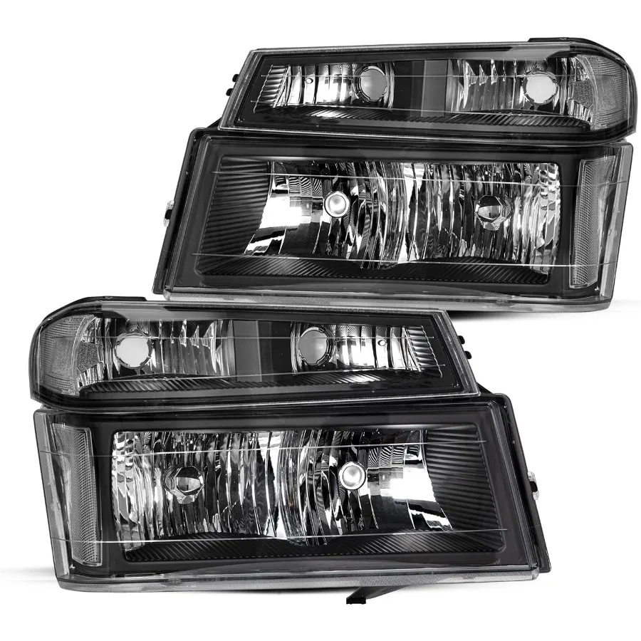 Headlight Assembly w Bumper Lights 4pcs Fit for 04-12 Chevy Colorado GMC Canyon 06-08 Isuzu ISeries Headlamp Passenger & Driver
Headlight Assembly w Bumper Lights 4pcs Fit for 04-12 Chevy Colorado GMC Canyon 06-08 Isuzu ISeries Headlamp Passenger & Driver