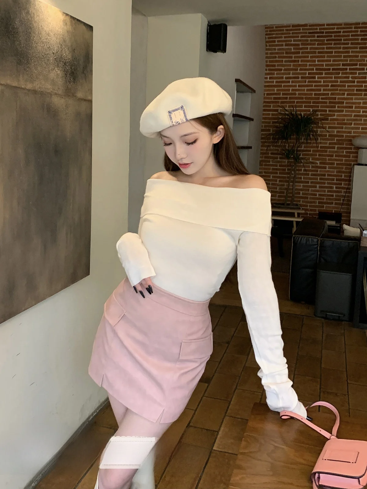 Ice Has Come High Waist ort Skirt kets PU Wrap around Skirt Simple Versatile Work Commute Sle Ladies Faion
Ice Has Come High Waist ort Skirt kets PU Wrap around Skirt Simple Versatile Work Commute Sle Ladies Faion