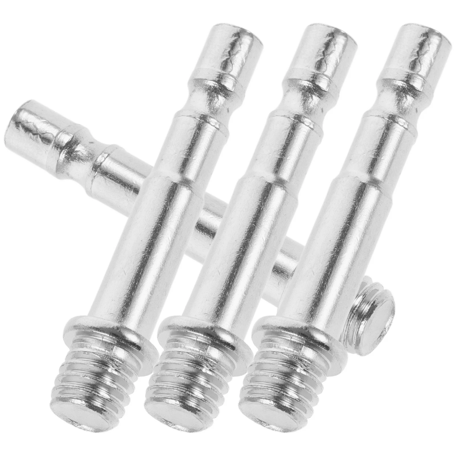 4pcs Microphone Accessories Metal Thread Adapter 3/8 Thread Adapter to 1/4 Turn Silver Durable Recording Mic Boom Arm
4pcs Microphone Accessories Metal Thread Adapter 3/8 Thread Adapter to 1/4 Turn Silver Durable Recording Mic Boom Arm