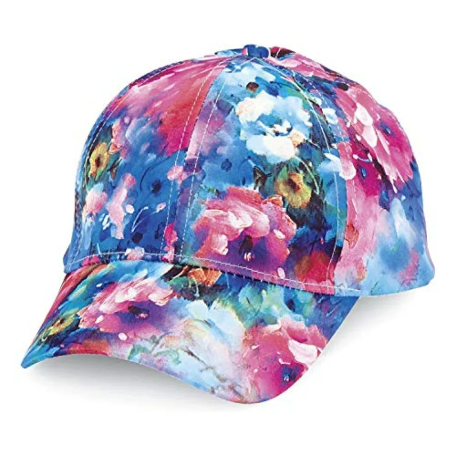 SAGEFINDS Watercolor Floral Print Baseball Cap All-Over Print Fashion Accessory 100% Polyester Adjusts to Fit Most
SAGEFINDS Watercolor Floral Print Baseball Cap All-Over Print Fashion Accessory 100% Polyester Adjusts to Fit Most