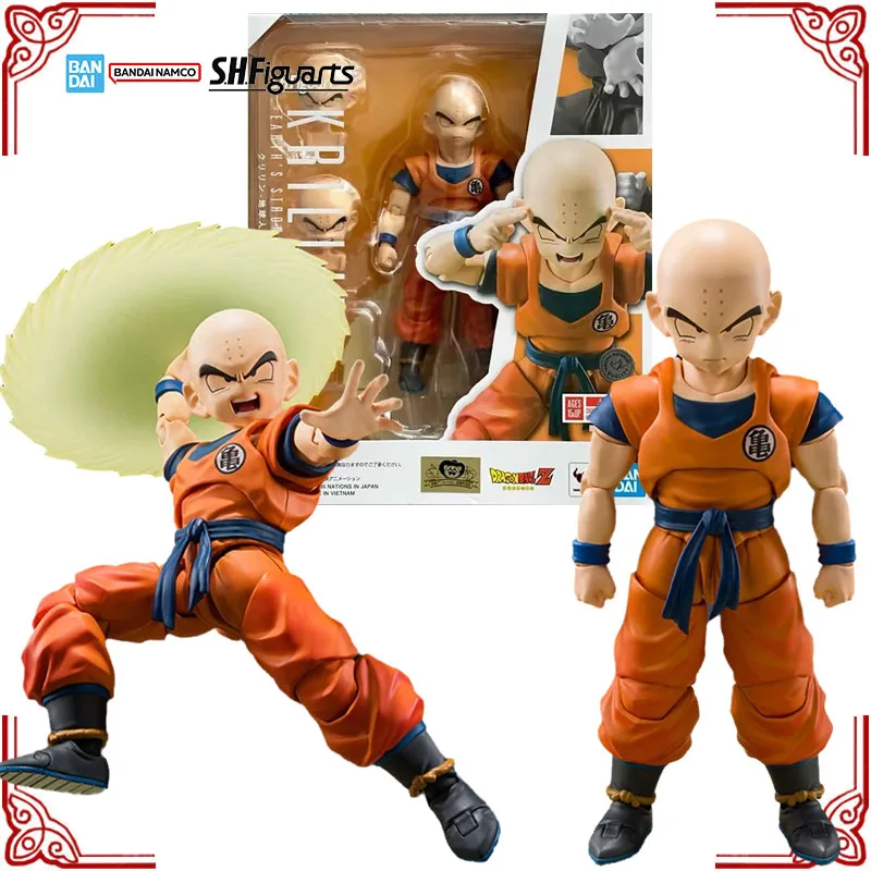 In Stock Genuine Bandai Dragon Ball Model Kit SHF Krillin Earth Strongest Man Anime Action Figure Collection Finished Model Toys
In Stock Genuine Bandai Dragon Ball Model Kit SHF Krillin Earth Strongest Man Anime Action Figure Collection Finished Model Toys