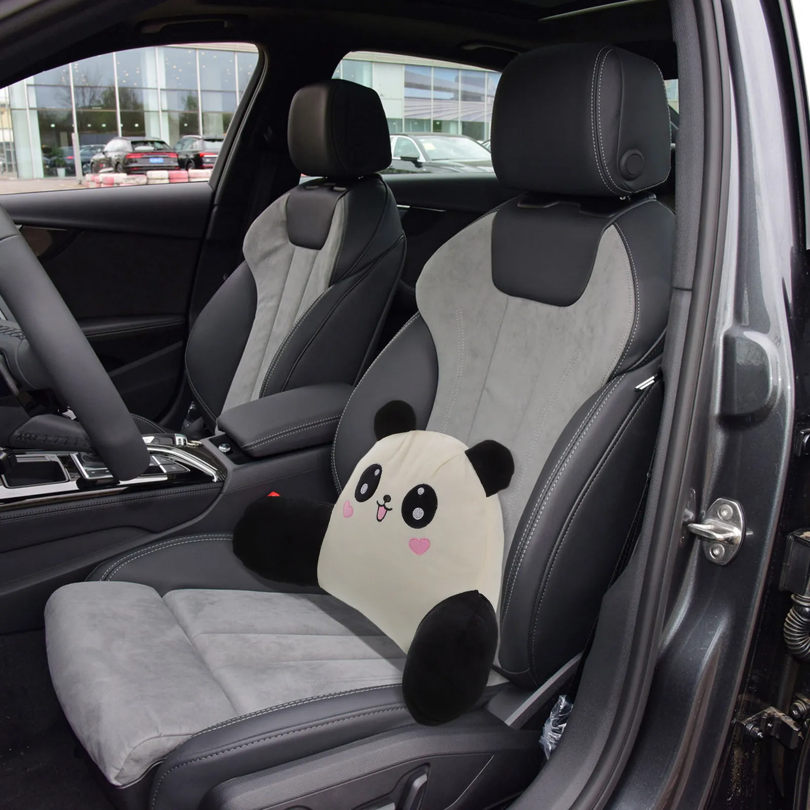Cute Panda Car Backrest Pillow Ergonomic Lumbar Support Cushion Soft Seat Accessory for Car Office Home Travel
Cute Panda Car Backrest Pillow Ergonomic Lumbar Support Cushion Soft Seat Accessory for Car Office Home Travel