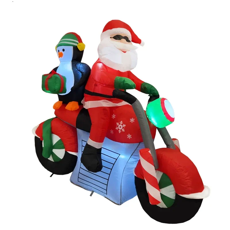 Christmas Garden Decoration Venue Decoration Props Inflatable, Santa Motorcycle Santa Claus
Christmas Garden Decoration Venue Decoration Props Inflatable, Santa Motorcycle Santa Claus